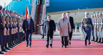 Thủ tướng Phạm Minh Chính tới Moscow, bắt đầu thăm Nga