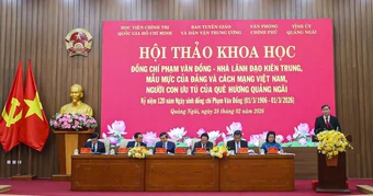 Thủ tướng Phạm Văn Đồng - biểu tượng tận tụy, liêm chính và trí tuệ lỗi lạc