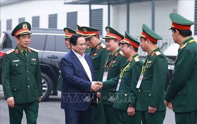 Thủ tướng: Phát huy tinh thần tự lực, tự cường, tự chủ phát triển công nghiệp quốc phòng Thủ tướng: Phát huy tinh thần tự lực, tự cường, tự chủ phát triển công nghiệp quốc phòng