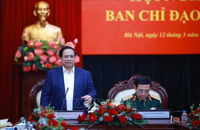 Thủ tướng: Phát huy tinh thần tự lực, tự cường, tự chủ phát triển công nghiệp quốc phòng Thủ tướng: Phát huy tinh thần tự lực, tự cường, tự chủ phát triển công nghiệp quốc phòng