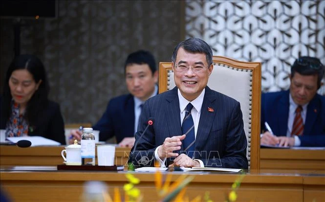 Thủ tướng tiếp Đoàn đại biểu Ban Tổ chức Trung ương Đảng Nhân dân Cách mạng Lào Thủ tướng tiếp Đoàn đại biểu Ban Tổ chức Trung ương Đảng Nhân dân Cách mạng Lào