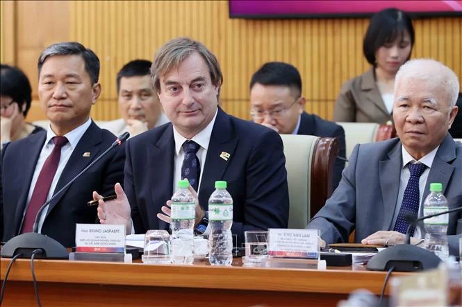 Thúc đẩy hợp lực giữa khu vực FDI và doanh nghiệp trong nước Thúc đẩy hợp lực giữa khu vực FDI và doanh nghiệp trong nước