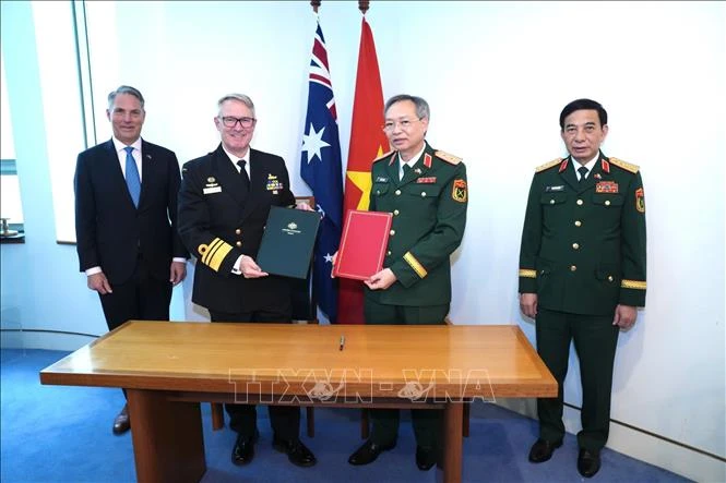 Thúc đẩy hợp tác quốc phòng xứng tầm với quan hệ Việt Nam - Australia Thúc đẩy hợp tác quốc phòng xứng tầm với quan hệ Việt Nam - Australia