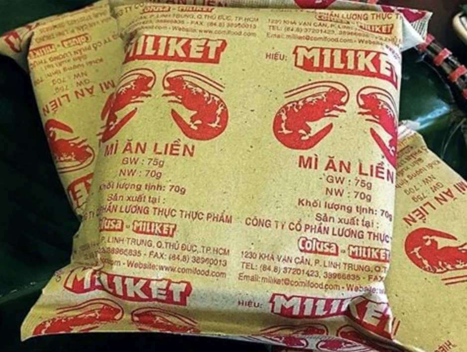 Thương hiệu mì hai con tôm báo lãi thấp nhất 4 năm , doanh thu tăng cao nhất