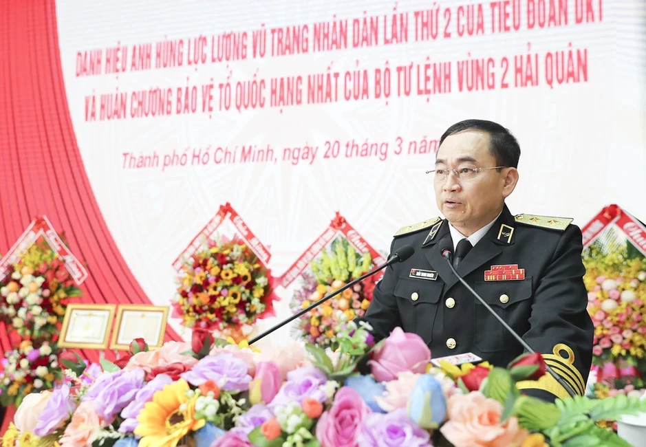 Tiểu đoàn DK1 nhận danh hiệu Anh hùng Lực lượng vũ trang nhân dân lần thứ 2 Tiểu đoàn DK1 nhận danh hiệu Anh hùng Lực lượng vũ trang nhân dân lần thứ 2