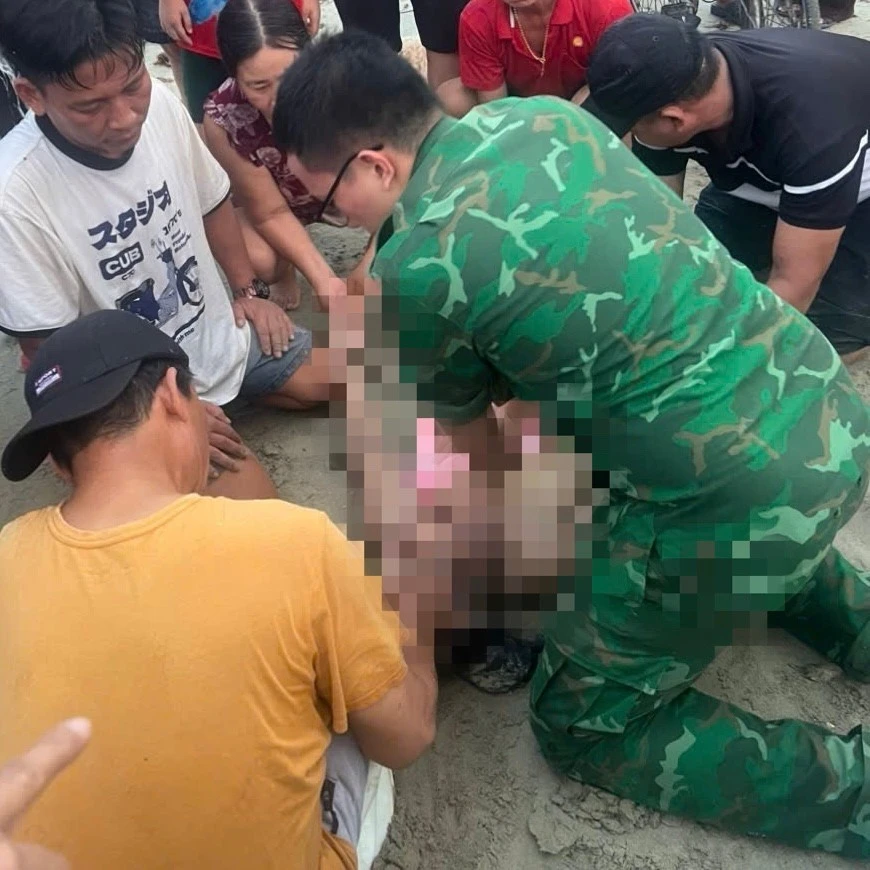 Tìm thấy thi thể bé trai 5 tuổi ở Quảng Ngãi Sau vụ đuối nước thương tâm