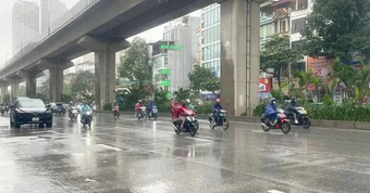 Tin mới về đợt mưa to kéo dài trong nhiều ngày tới ở Bắc Bộ