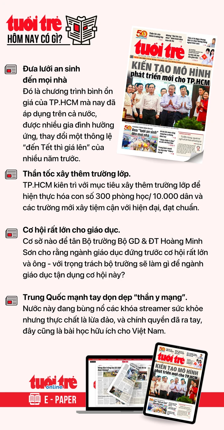 Tin tức sáng 28-4: Phải làm lại giấy ủy quyền nhận lương hưu trước ngày 1-7-2026 Tin tức sáng 28-4: Phải làm lại giấy ủy quyền nhận lương hưu trước ngày 1-7-2026