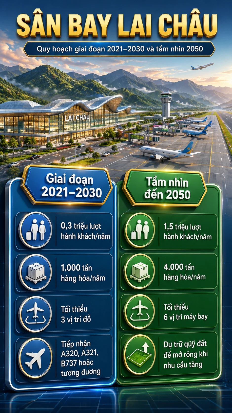 Tỉnh ít dân nhất Việt Nam sẽ sớm có sân bay? Tỉnh ít dân nhất Việt Nam sẽ sớm có sân bay?