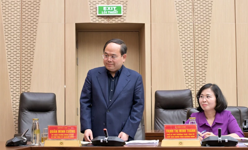 Tỉnh Quảng Ninh, Hưng Yên triển khai các nghị quyết, chỉ thị của Đảng với nhiều cách làm sáng tạo Tỉnh Quảng Ninh, Hưng Yên triển khai các nghị quyết, chỉ thị của Đảng với nhiều cách làm sáng tạo