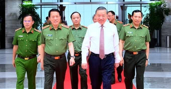 Tô Lâm chủ trì Hội nghị đảng ủy Công an Trung ương tháng 6 năm 2026