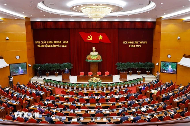 Toàn văn phát biểu bế mạc Hội nghị Trung ương lần thứ hai khoá XIV của Tổng Bí thư Tô Lâm Toàn văn phát biểu bế mạc Hội nghị Trung ương lần thứ hai khoá XIV của Tổng Bí thư Tô Lâm