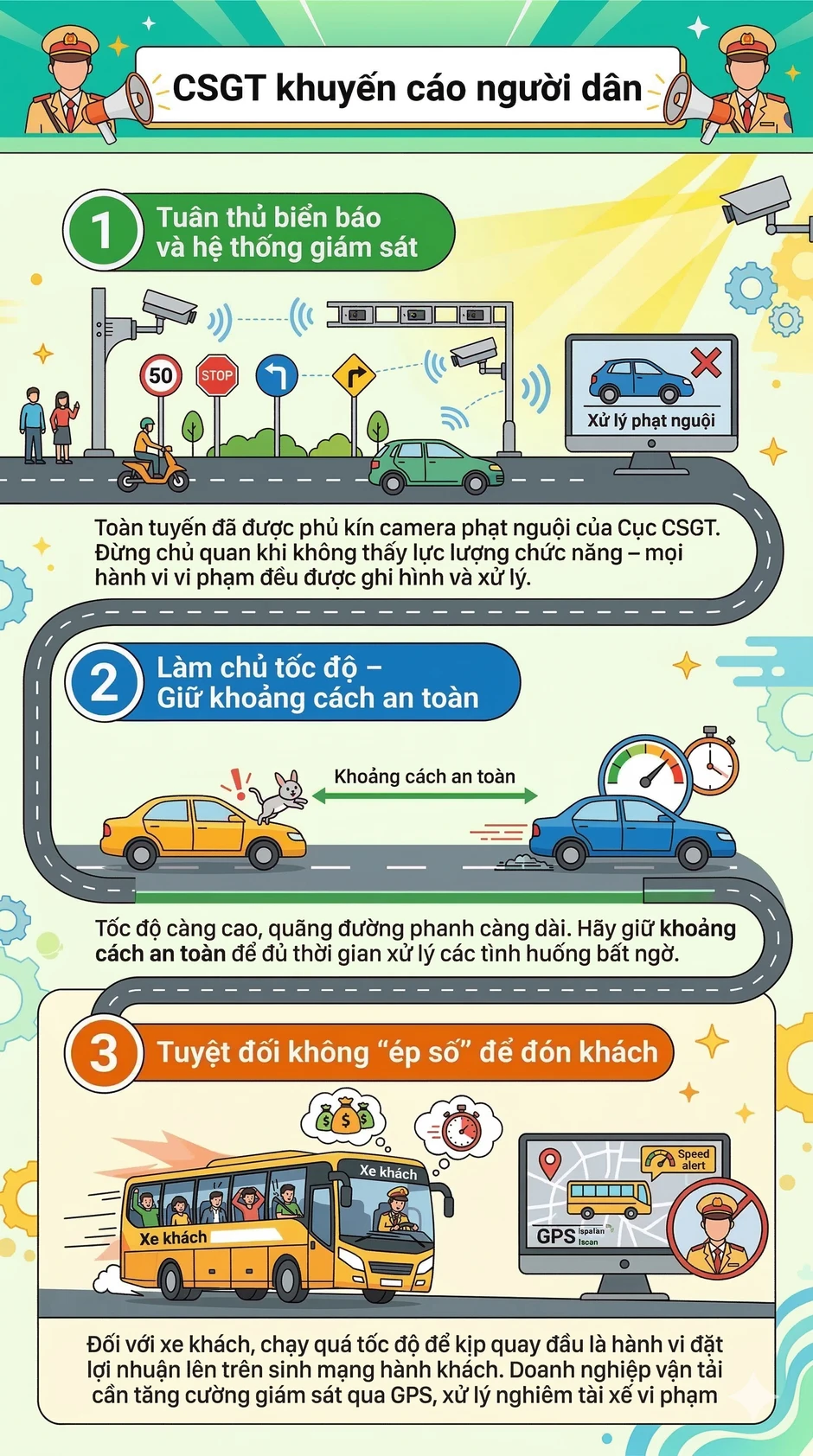 Toàn tuyến đường này đã phủ kín camera phạt nguội của Cục CSGT, mọi vi phạm đều bị ghi hình Toàn tuyến đường này đã phủ kín camera phạt nguội của Cục CSGT, mọi vi phạm đều bị ghi hình