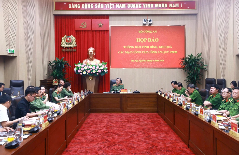 Tội phạm về trật tự xã hội giảm hơn 13% trong quý 1/2026 Tội phạm về trật tự xã hội giảm hơn 13% trong quý 1/2026