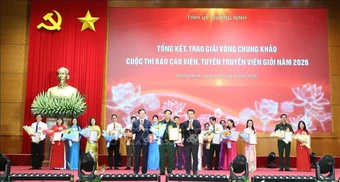 Tôn vinh các báo cáo viên, tuyên truyền viên giỏi năm 2026