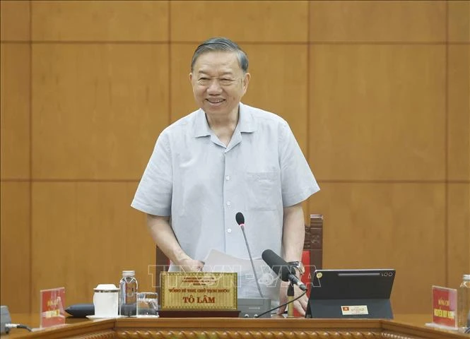 Tổng Bí thư, Chủ tịch nước chủ trì buổi làm việc Thường trực BCĐTW về phát triển khoa học công nghệ Tổng Bí thư, Chủ tịch nước chủ trì buổi làm việc Thường trực BCĐTW về phát triển khoa học công nghệ