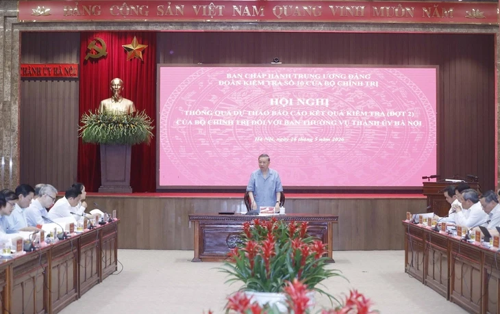 Tổng Bí thư, Chủ tịch nước: Hà Nội phải đi đầu trong điều hành số, giảm trung gian hành chính Tổng Bí thư, Chủ tịch nước: Hà Nội phải đi đầu trong điều hành số, giảm trung gian hành chính