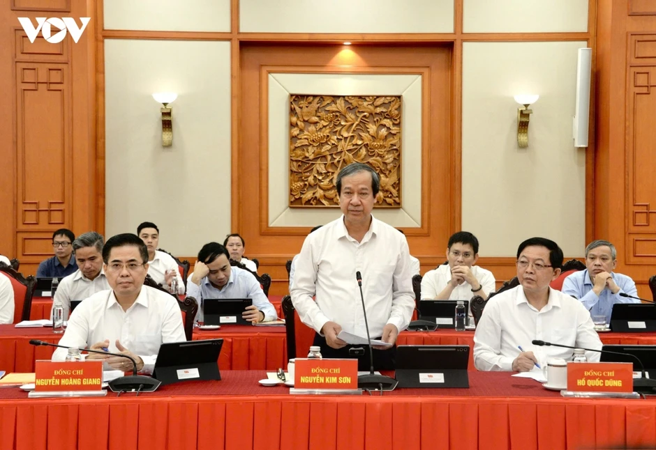 Tổng Bí thư, Chủ tịch nước làm việc với Ban Chính sách, chiến lược Trung ương