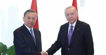 Tổng Bí thư, Chủ tịch nước mời Tổng thống Thổ Nhĩ Kỳ thăm Việt Nam, dự APEC