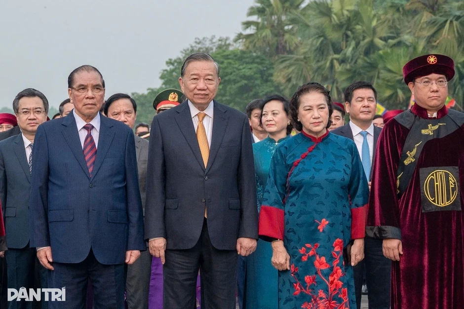 Tổng Bí thư, Chủ tịch nước nhấn mạnh "tinh thần Hùng Vương" lấy dân làm gốc Tổng Bí thư, Chủ tịch nước nhấn mạnh "tinh thần Hùng Vương" lấy dân làm gốc