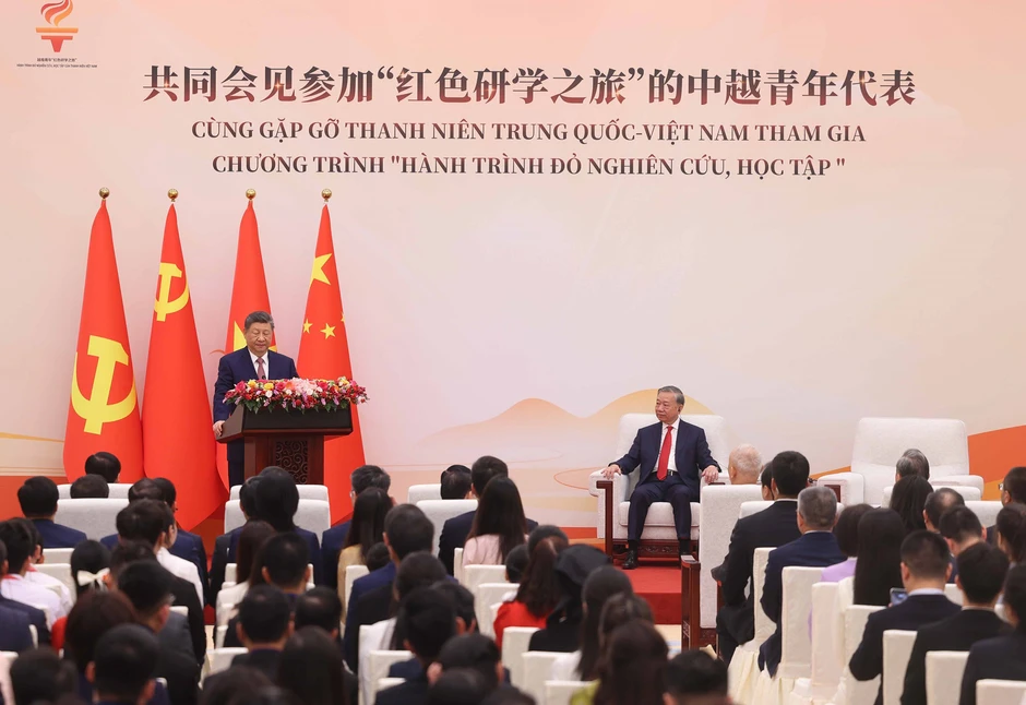 Tổng Bí thư, Chủ tịch nước: Thanh niên tiếp tục là cầu nối quan trọng vun đắp tình hữu nghị Việt - Trung Tổng Bí thư, Chủ tịch nước: Thanh niên tiếp tục là cầu nối quan trọng vun đắp tình hữu nghị Việt - Trung