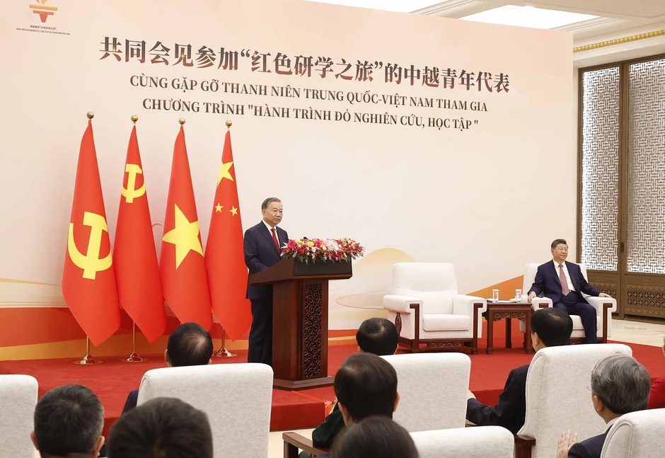 Tổng Bí thư, Chủ tịch nước: Thanh niên tiếp tục là cầu nối quan trọng vun đắp tình hữu nghị Việt - Trung Tổng Bí thư, Chủ tịch nước: Thanh niên tiếp tục là cầu nối quan trọng vun đắp tình hữu nghị Việt - Trung