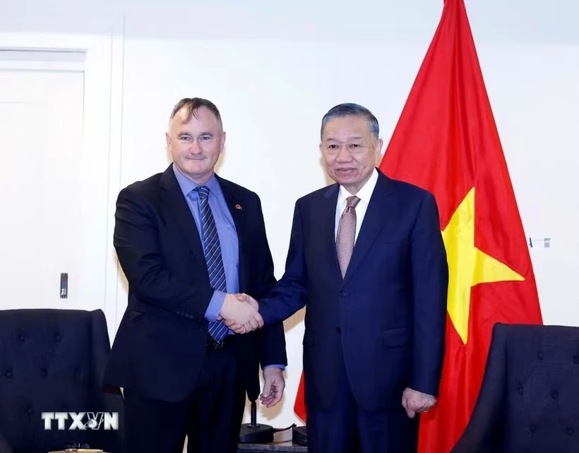 Tổng Bí thư, Chủ tịch nước tiếp lãnh đạo một số doanh nghiệp tại Australia 
