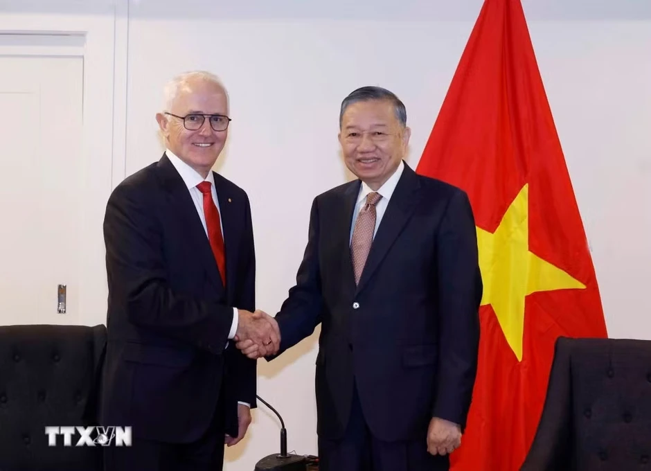 Tổng Bí thư, Chủ tịch nước tiếp lãnh đạo một số doanh nghiệp tại Australia 