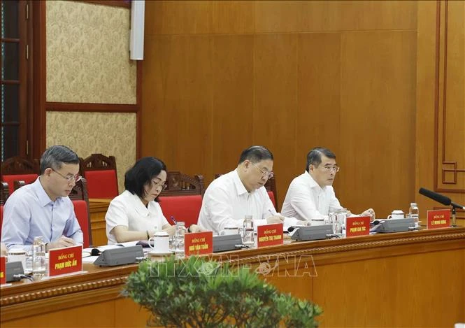Tổng Bí thư, Chủ tịch nước Tô Lâm chủ trì buổi làm việc về triển khai thực hiện Chỉ thị số 34 - CT/TW Tổng Bí thư, Chủ tịch nước Tô Lâm chủ trì buổi làm việc về triển khai thực hiện Chỉ thị số 34 - CT/TW