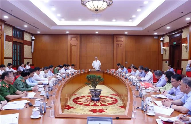 Tổng Bí thư, Chủ tịch nước Tô Lâm chủ trì cuộc làm việc về Đề án “Xây dựng xã hội trật tự, kỷ cương, an toàn, lành mạnh, văn minh, hài hòa, phát triển”