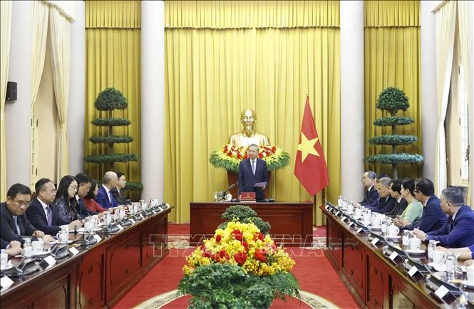 Tổng Bí thư, Chủ tịch nước Tô Lâm chủ trì Lễ trao Quyết định bổ nhiệm 5 đại sứ