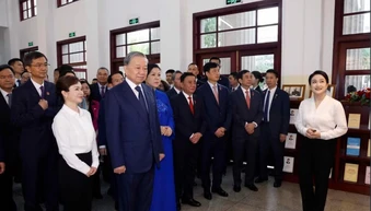 Tổng Bí thư, Chủ tịch nước Tô Lâm đến thăm di tích Khu học xá Trung ương