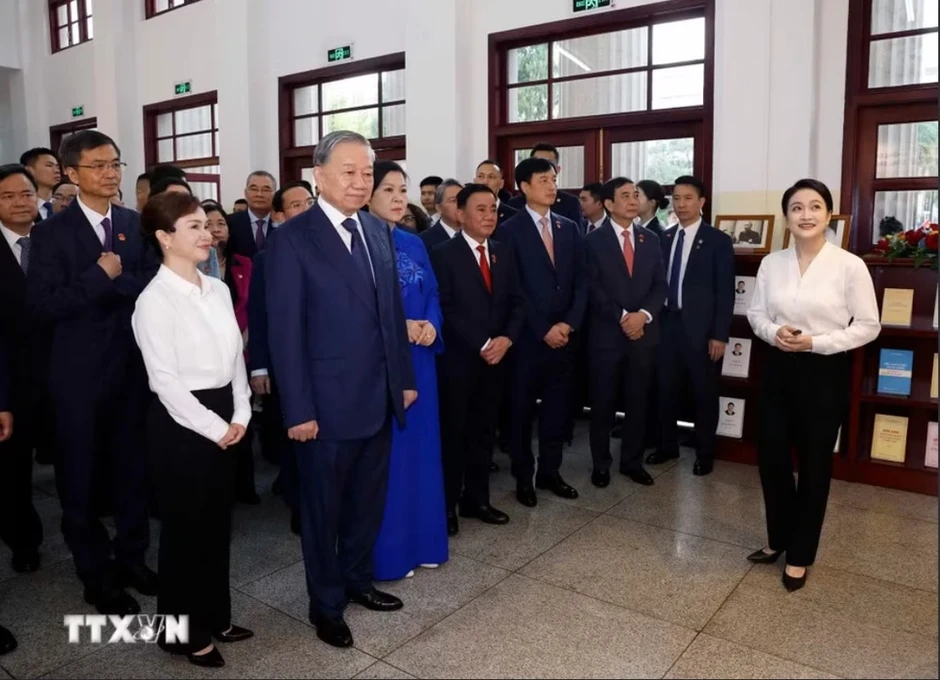 Tổng Bí thư, Chủ tịch nước Tô Lâm đến thăm di tích Khu học xá Trung ương