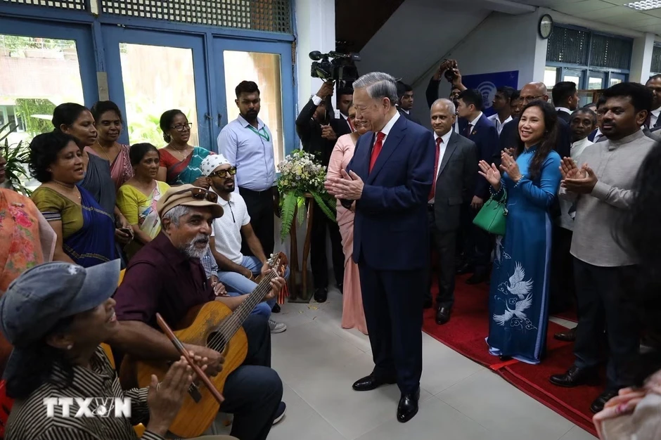 Tổng Bí thư, Chủ tịch nước Tô Lâm dự diễn đàn hợp tác Việt Nam - Sri Lanka Tổng Bí thư, Chủ tịch nước Tô Lâm dự diễn đàn hợp tác Việt Nam - Sri Lanka