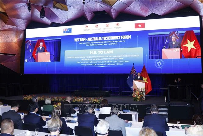 Tổng Bí thư, Chủ tịch nước Tô Lâm dự Diễn đàn Tech Connect tại Australia Tổng Bí thư, Chủ tịch nước Tô Lâm dự Diễn đàn Tech Connect tại Australia