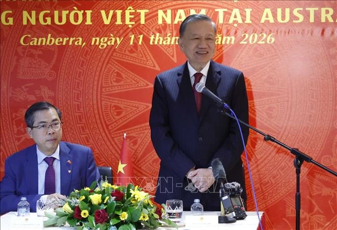 Tổng Bí thư, Chủ tịch nước Tô Lâm dự lễ khánh thành Nhà Việt Nam, gặp gỡ cộng đồng người Việt