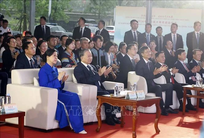 Tổng Bí thư, Chủ tịch nước Tô Lâm dự Lễ khởi động Liên hoan nhân dân biên giới Việt Nam – Trung Quốc năm 2026 Tổng Bí thư, Chủ tịch nước Tô Lâm dự Lễ khởi động Liên hoan nhân dân biên giới Việt Nam – Trung Quốc năm 2026