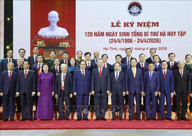 Tổng Bí thư, Chủ tịch nước Tô Lâm dự Lễ kỷ niệm 120 năm Ngày sinh Tổng Bí thư Hà Huy Tập Tổng Bí thư, Chủ tịch nước Tô Lâm dự Lễ kỷ niệm 120 năm Ngày sinh Tổng Bí thư Hà Huy Tập