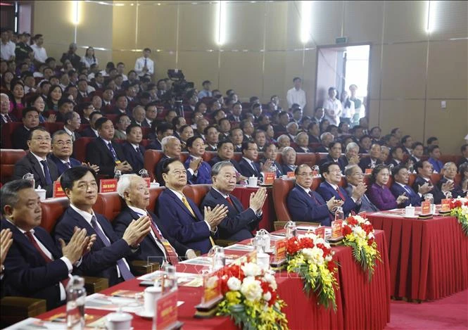 Tổng Bí thư, Chủ tịch nước Tô Lâm dự Lễ kỷ niệm 120 năm Ngày sinh Tổng Bí thư Hà Huy Tập Tổng Bí thư, Chủ tịch nước Tô Lâm dự Lễ kỷ niệm 120 năm Ngày sinh Tổng Bí thư Hà Huy Tập