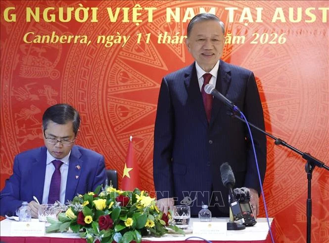 Tổng Bí thư, Chủ tịch nước Tô Lâm gặp gỡ cộng đồng người Việt Nam tại Australia và Solomon Tổng Bí thư, Chủ tịch nước Tô Lâm gặp gỡ cộng đồng người Việt Nam tại Australia và Solomon