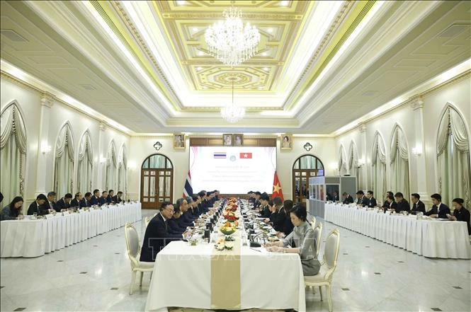 Tổng Bí thư, Chủ tịch nước Tô Lâm hội đàm hẹp với Thủ tướng Thái Lan Tổng Bí thư, Chủ tịch nước Tô Lâm hội đàm hẹp với Thủ tướng Thái Lan