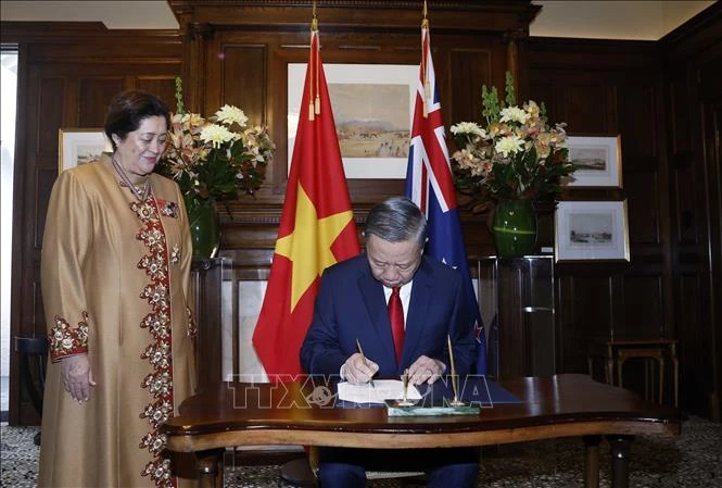 Tổng Bí thư, Chủ tịch nước Tô Lâm hội đàm với Thủ tướng New Zealand Christopher Luxon
