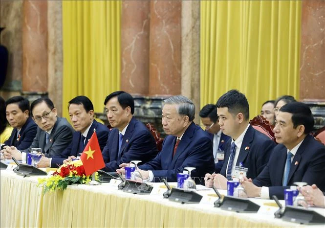 Tổng Bí thư, Chủ tịch nước Tô Lâm hội đàm với Tổng thống Hàn Quốc Lee Jae Myung 