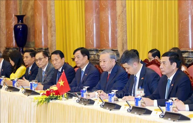 Tổng Bí thư, Chủ tịch nước Tô Lâm hội đàm với Tổng thống Hàn Quốc Lee Jae Myung Tổng Bí thư, Chủ tịch nước Tô Lâm hội đàm với Tổng thống Hàn Quốc Lee Jae Myung