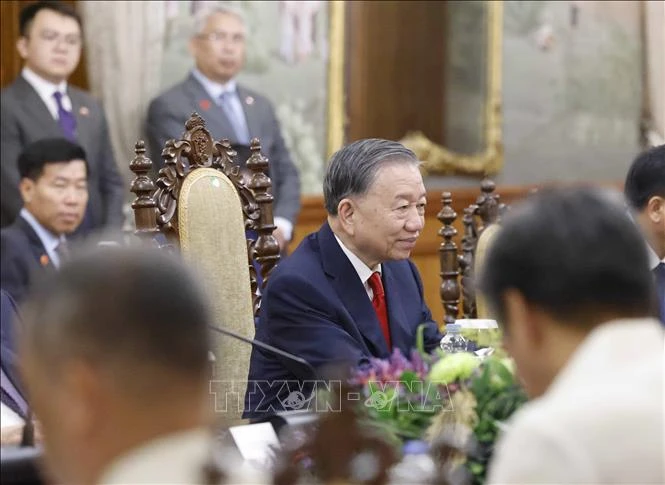 Tổng Bí thư, Chủ tịch nước Tô Lâm hội đàm với Tổng thống Philippines Ferdinand Romualdez Marcos Jr. Tổng Bí thư, Chủ tịch nước Tô Lâm hội đàm với Tổng thống Philippines Ferdinand Romualdez Marcos Jr.