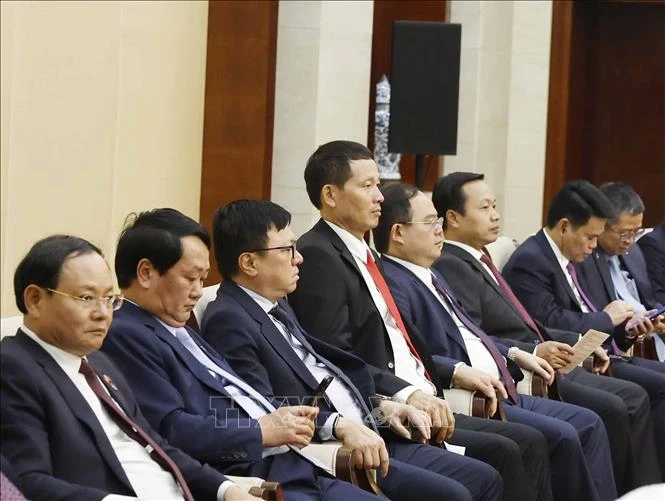 Tổng Bí thư, Chủ tịch nước Tô Lâm hội kiến Bí thư khu ủy Khu tự trị dân tộc Choang Quảng Tây