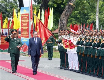 Tổng Bí thư, Chủ tịch nước Tô Lâm: Phải có tiềm lực và sức mạnh để bảo vệ hòa bình