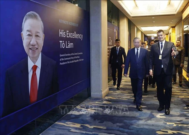 Tổng Bí thư, Chủ tịch nước Tô Lâm phát biểu dẫn đề tại Đối thoại Shangri-La lần thứ 23