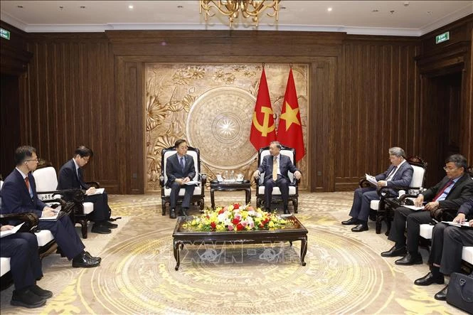 Tổng Bí thư, Chủ tịch nước Tô Lâm tiếp Bộ trưởng Bộ Đất đai, Cơ sở hạ tầng và Giao thông Hàn Quốc Tổng Bí thư, Chủ tịch nước Tô Lâm tiếp Bộ trưởng Bộ Đất đai, Cơ sở hạ tầng và Giao thông Hàn Quốc
