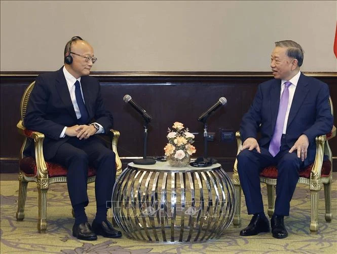 Tổng Bí thư, Chủ tịch nước Tô Lâm tiếp Chủ tịch Ngân hàng Phát triển Châu Á Tổng Bí thư, Chủ tịch nước Tô Lâm tiếp Chủ tịch Ngân hàng Phát triển Châu Á